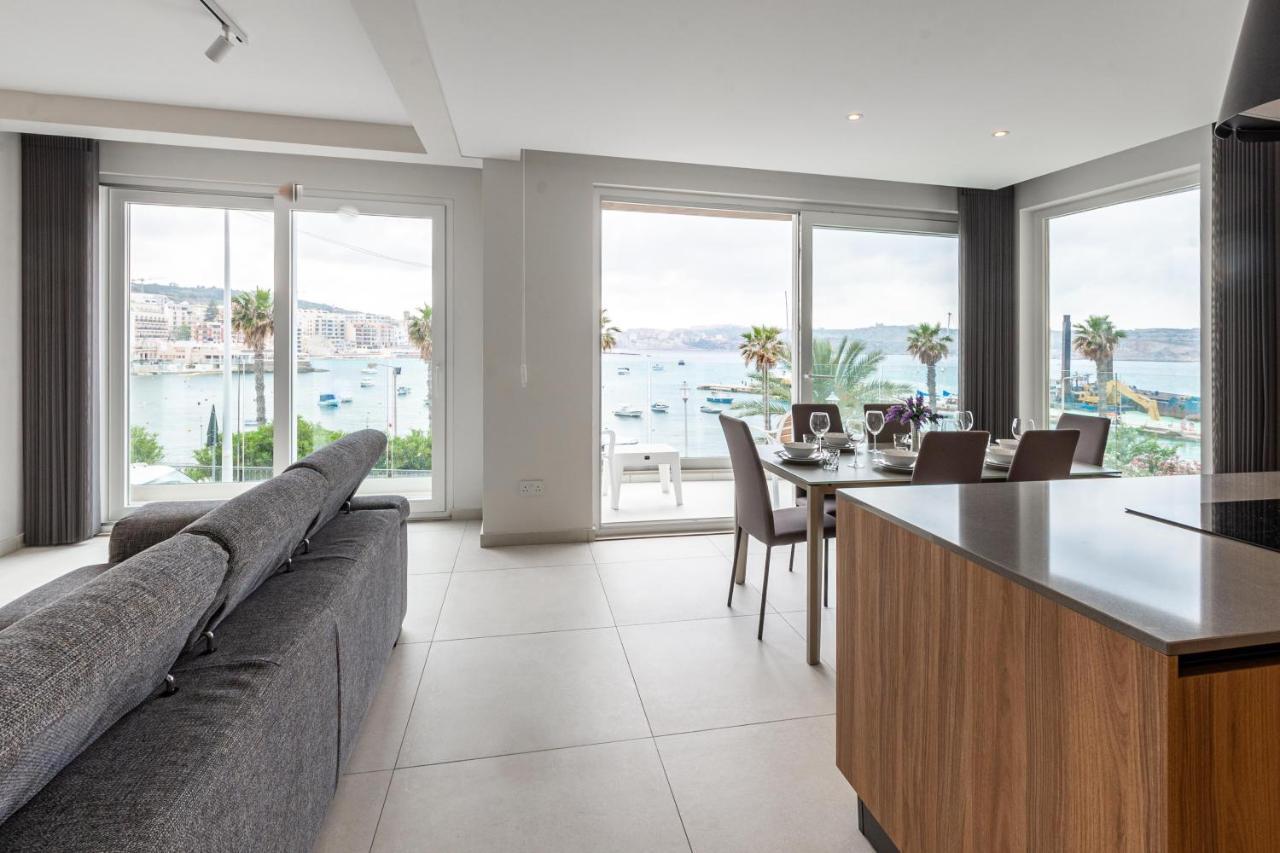 Seafront Luxury Apartment San Pawl il-Baħar Eksteriør bilde